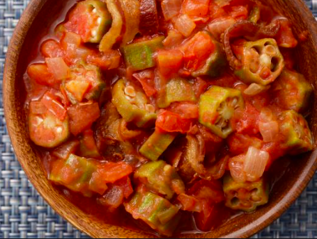 Okra and Tomatoes