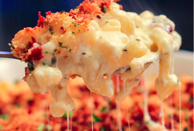 GROWN-UP BACON MAC AND CHEESE