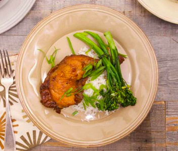 Ayesha Curry’s Oven-Roasted Brown Sugar Chicken