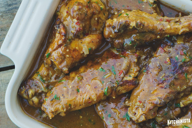 SMOTHERED TURKEY WINGS