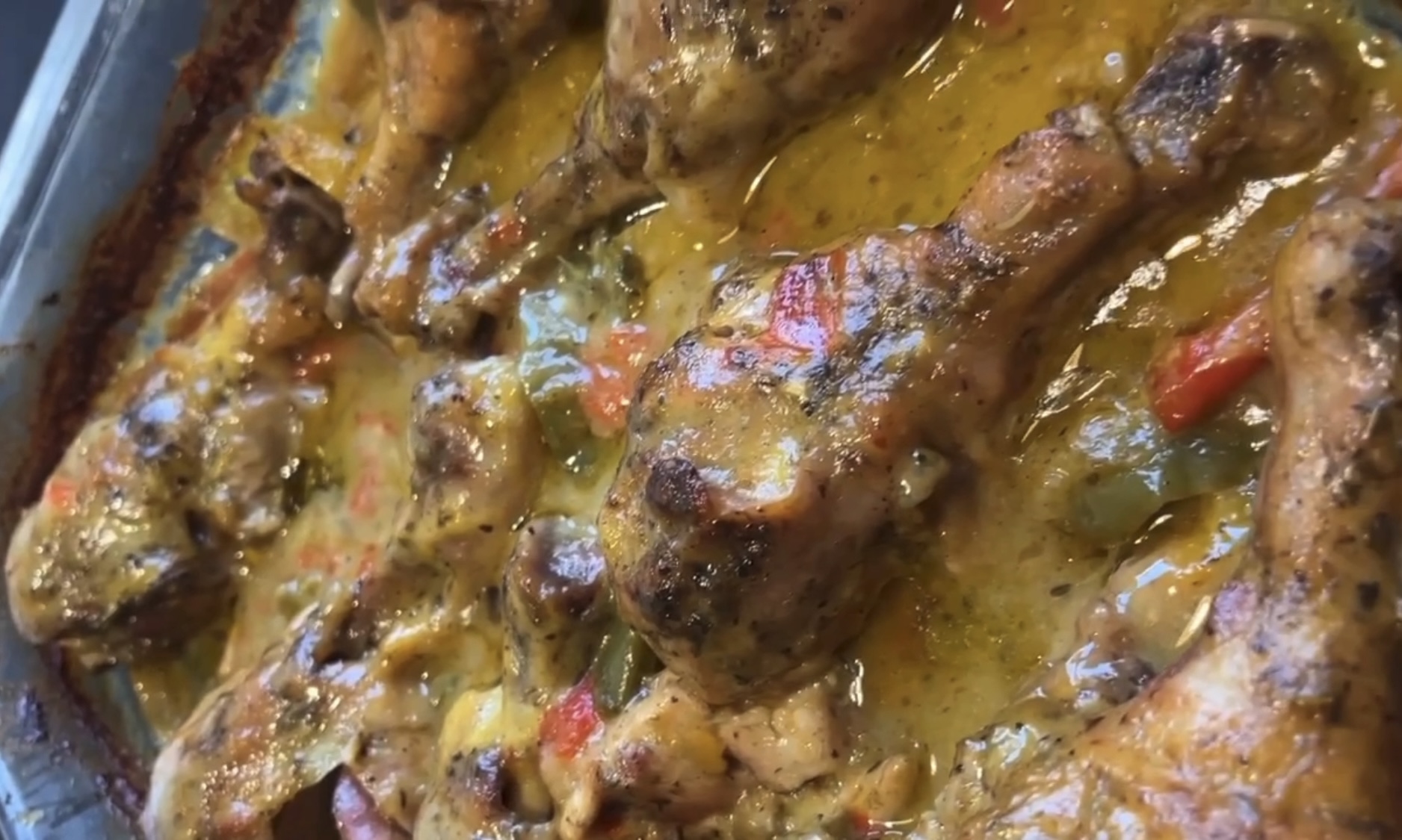 Smothered Chicken & Rice