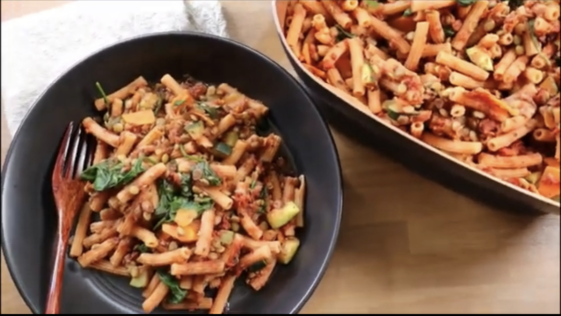 Veggie Lentil Pasta