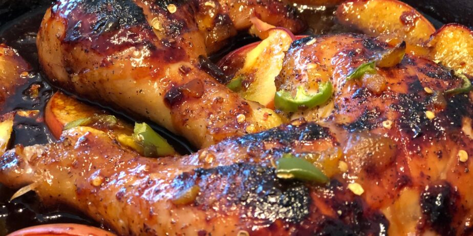 Spicy Peach Chicken