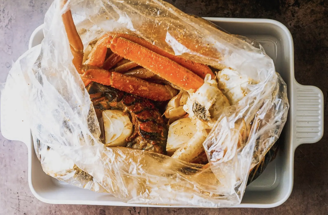 Seafood Boil in a Bag