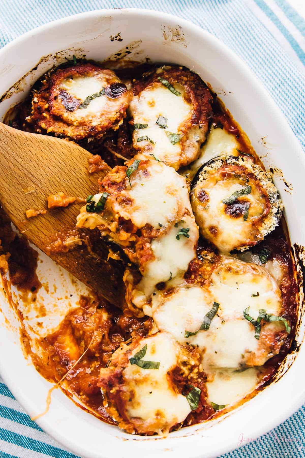 BAKED EGGPLANT PARMESAN