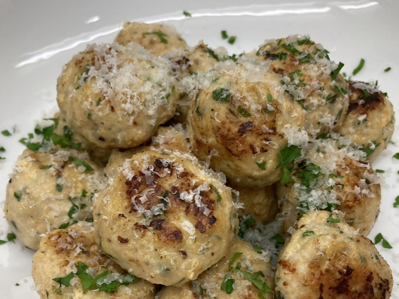 Chicken Parmesan Meatballs